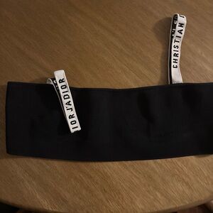 Christian Dior Black Bandeau Top-Authentic.
